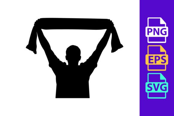 A Person Holding Up a Scarf in the Air W: A Bold Font for Dynamic Brands