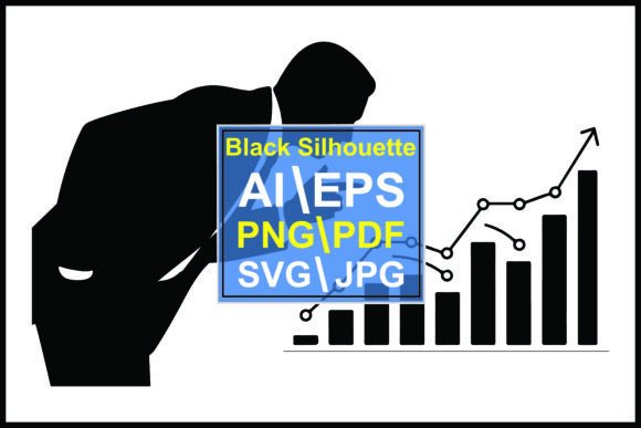 Black Businessman Pointing at Increasing: A Visual Asset for Growth Narratives