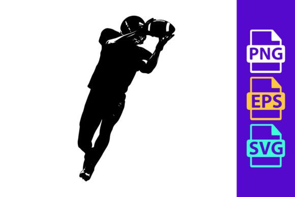 Dynamic Motion: A Silhouette of a Person Jumping and Lif