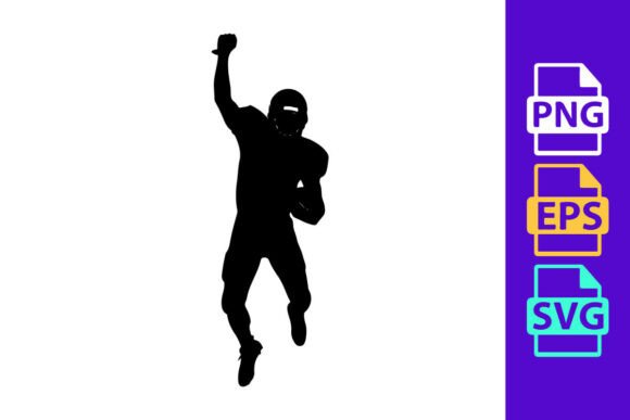 Dynamic Motion in Design: The American Football Player in Mid Air Catch