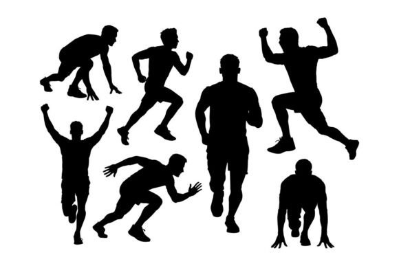 Dynamic Motion: Using Runner Silhouettes in Your Designs