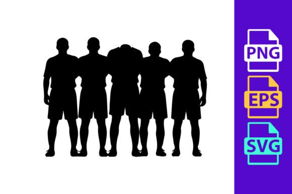 Five Men Standing Together: Dynamic Team Silhouettes for Design